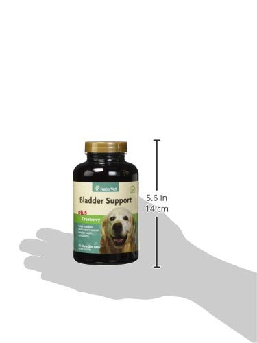 – Bladder Support for Dogs – Plus Cranberry | Supports Healthy Bladder Control & Normal Urination | 60 Time Release Chewable Tablets