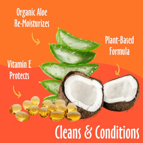 , Mango Tango 2-in-1 Conditioning Shampoo - Cruelty Free Dog Shampoo and Conditioner, Made in USA, Gentle Dog Conditioner, Best Puppy Shampoo & Puppy Supplies, Safe Dog Wash - 16 Oz (1 Pack)