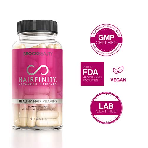 Hair Vitamins - Scientifically Formulated with Biotin, Amino Acids, and a Vitamin Supplement That Helps Support Hair Growth - Vegan - 60 Veggie Capsules (1 Month Supply)