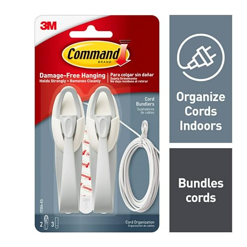 3M 17304 Cord Bundlers 4 Pack (8 Bundlers)