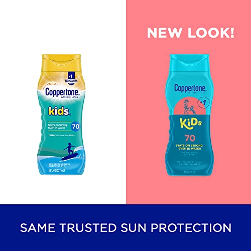 Kids Sunscreen Lotion, SPF 70 Sunscreen for Kids, Water Resistant Sunscreen Lotion, 8 Fl Oz