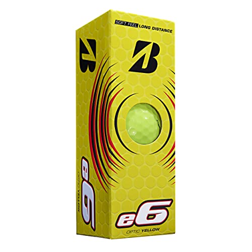 Bridgestone 2023 e6 Yellow Golf Ball-Dozen