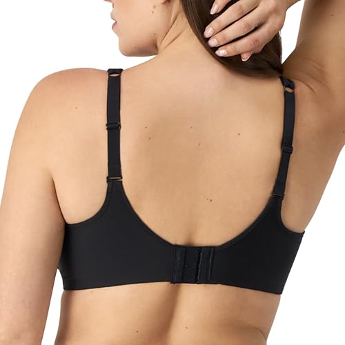 Women's One Smooth U Ultra Light Illusion Neckline Underwire Bra, Black,36C