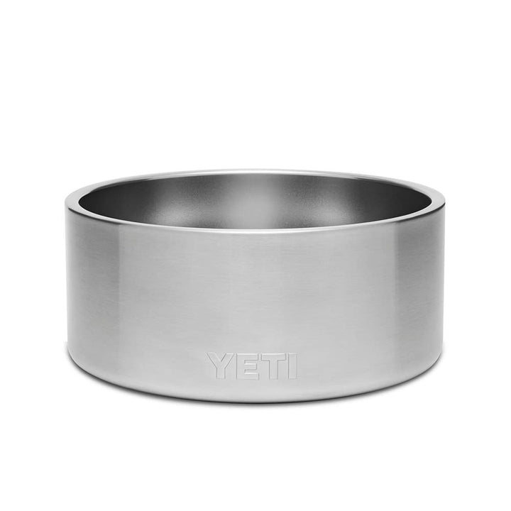 Boomer 8, Stainless Steel, Non-Slip Dog Bowl, Holds 64 Ounces, Stainless