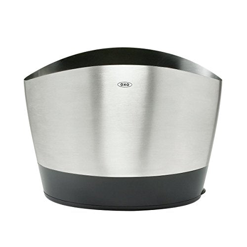 Good Grips Stainless Steel Utensil Holder 8.4 x 4.75 x 6.25,Silver