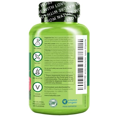 Teen Multivitamin - Whole Food Multivitamin - with Minerals for Teenage Boys & Girls - Supplement for Active Kids - Non-GMO - Vegan & Vegetarian - 60 Capsules