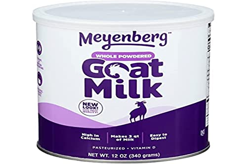 Whole Powdered Goat Milk, Gluten Free, Vitamin D, 12 Oz (Pack of 1)