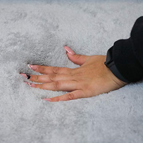 Snuggly Sleeper Large Gray Diamond Orthopedic Dog Bed with Solid Orthopedic Foam, Soft Cotton Bolster, and Ultra Soft Plush Sleeping Space - 40 x 30 Inches