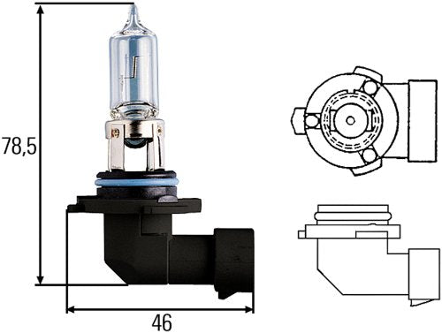 9005 100W High Wattage Bulb, 12V