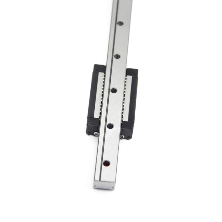 MGN12 300mm Linear Rail Guide with 2 MGN12H Stainless Steel Black Carriage Blocks for Ender 3, Corexy, Tronxy, Delta Kossel 3D Printers Upgrades and CNC Machine