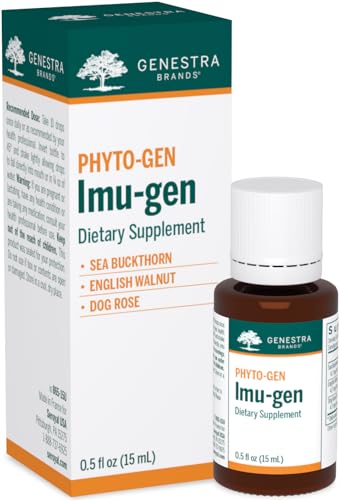 Imu-gen | Sea Buckthorn, English Walnut, and Dog Rose Herbal Supplement | 0.5 fl. oz.