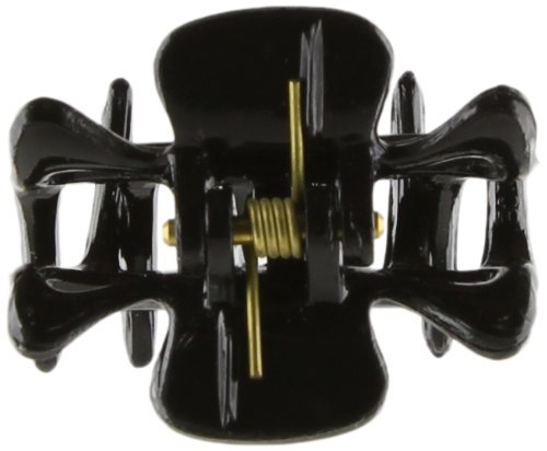 Ext Tiny Traditional Flair Hair Claws In Black Pair