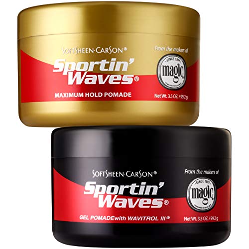Sportin' Waves Gel Pomade with Wavitrol III, 3.5 oz