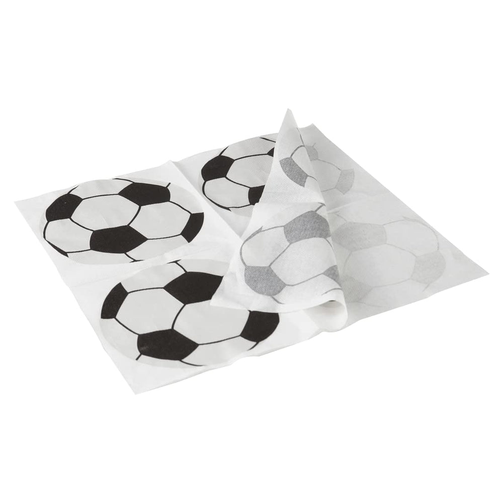 Soccer Party Napkins,Soccer Football Theme Party Supplies,40Pcs