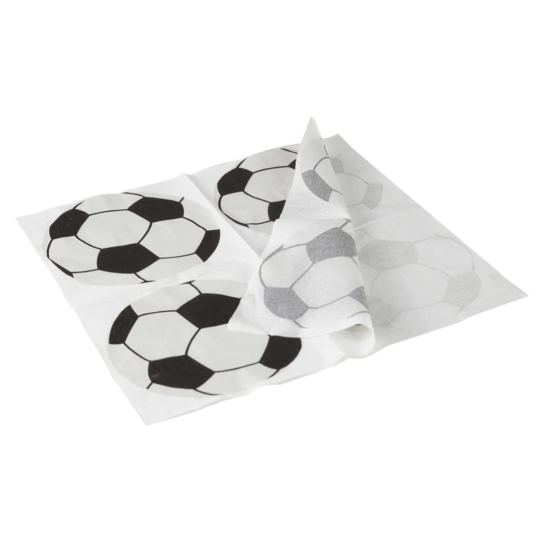 Soccer Party Napkins,Soccer Football Theme Party Supplies,40Pcs