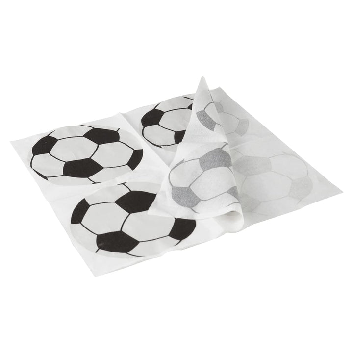 Soccer Party Napkins,Soccer Football Theme Party Supplies,40Pcs