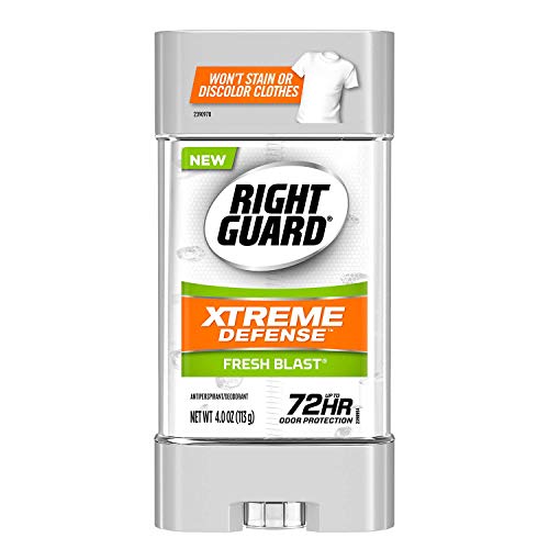 RGX Defense 5 Antiperspirant Gel, Fresh Blast, 4 Ounces