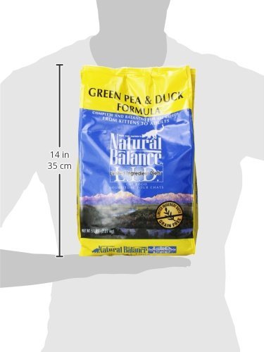 Limited Ingredient Diets Green Pea & Duck Formula Dry Cat Food, 5 lbs.