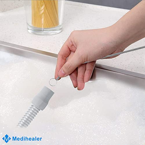 Premium CPAP Tube Hose Cleaning Brush (3 Packs) - Hose & Mask Brush,Supplies for Standard 22mm Diameter Tubing,Stainless Steel 7 Feet and 7 Inch Handy Tube Brush, Great-Value Supplies