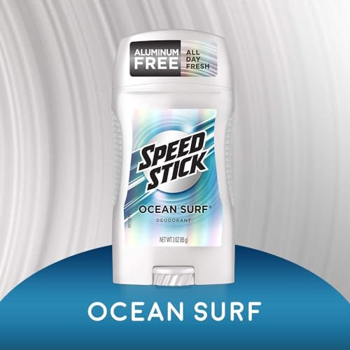 Solid Deodorant, Ocean Surf 3 oz (Pack of 2)