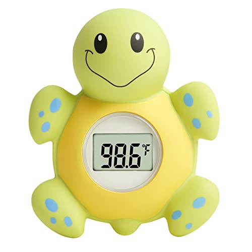 Baby Bath Thermometer (Upgraded Version) with Automatic Water Induction Switch, Baby Bath Float and Play Toy for Infant, Smart Accurate Bathroom Safety Temperature Thermometer /