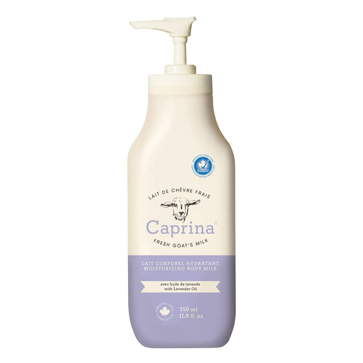 Moisturizing Body Milk Lotion With Fresh Canadian Goat Milk, Lavender Oil, 11.8 Fl Oz