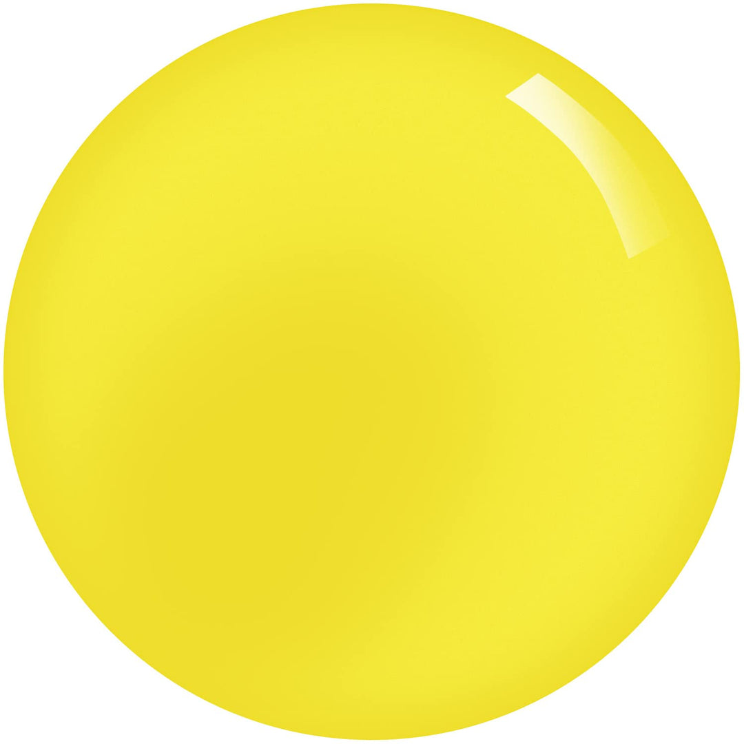 Shellac Soak Off UV LED Gel Nail Polish - Neon Canary Yellow (052) 10ml