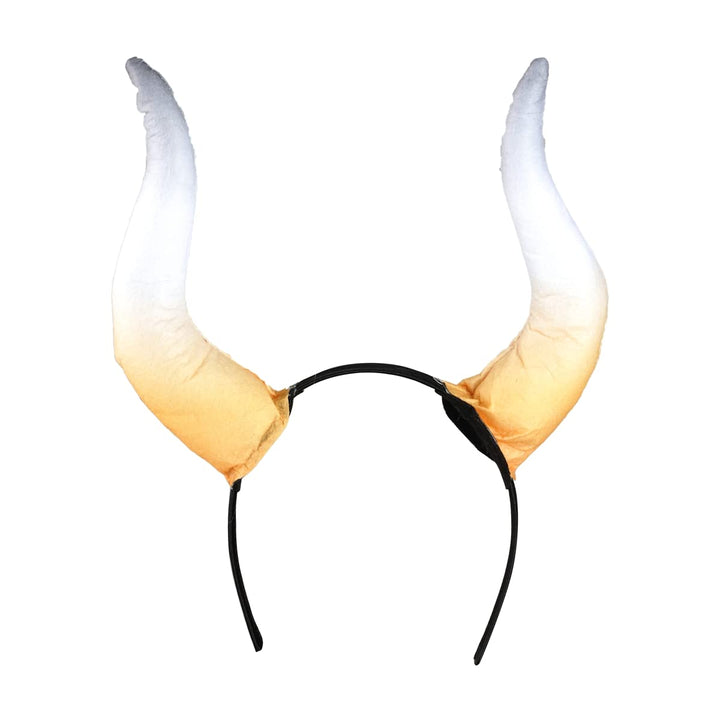 Halloween Large Bull Horns Costume Headband,Halloween Goat Horns Cosplay Costume Accessory,Halloween Party Favor