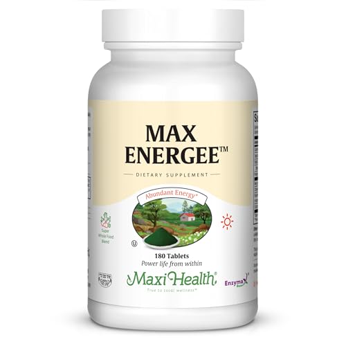 Max Energee - Natural Energy and Stamina Booster - 180 Tablets - Kosher