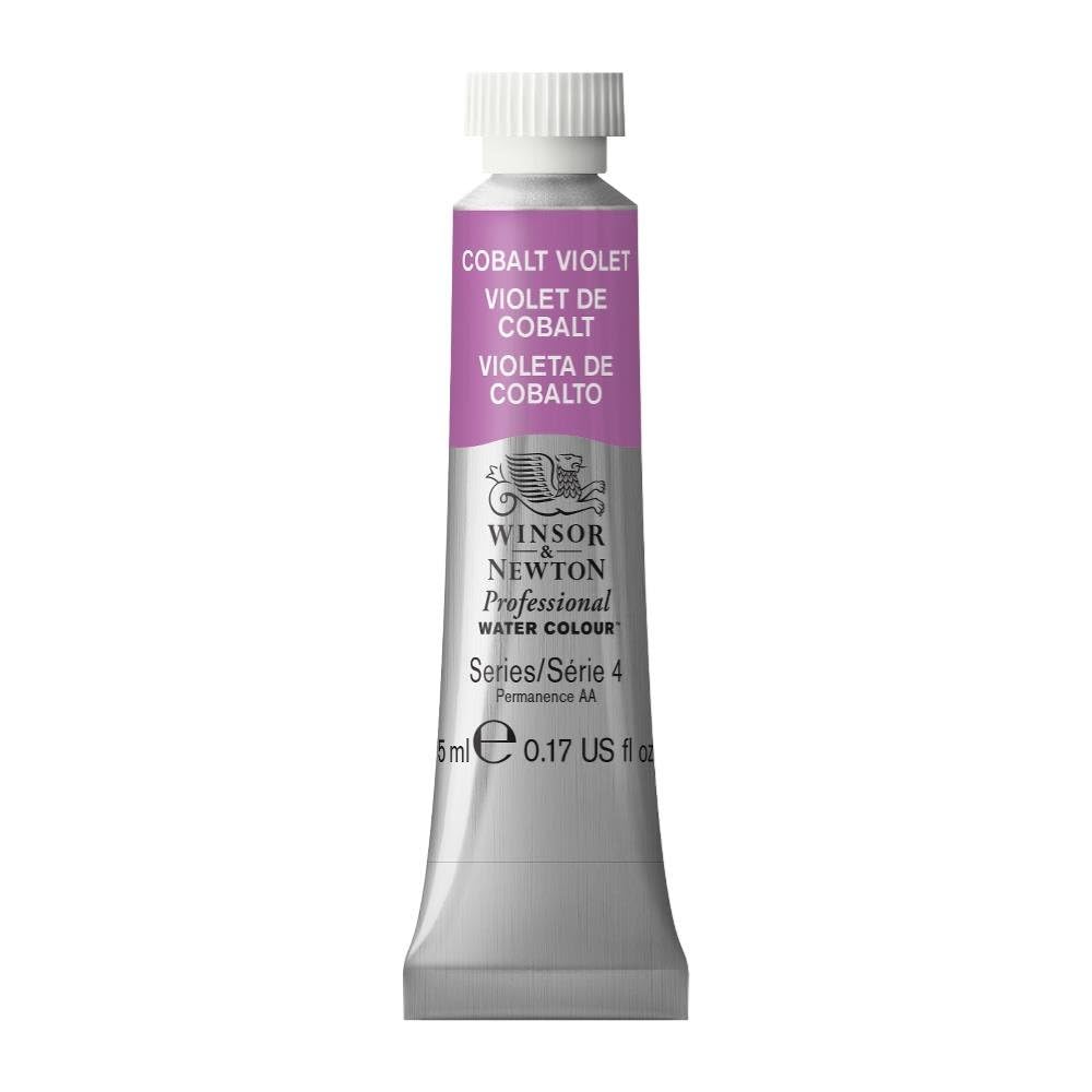 Winsor & Newton Professional Water Colour Paint, 0.17-oz Tube, Cobalt Violet