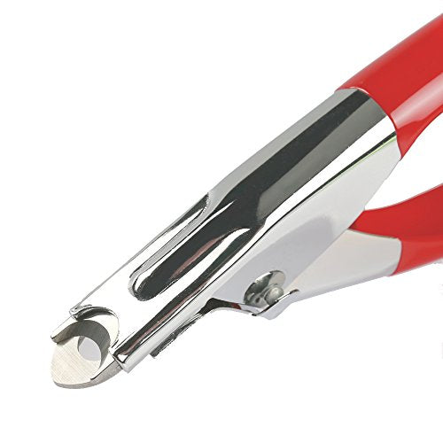 Dog Cat Pets Nail Clippers, Professional Pets Claw Trimmer with Free Nail File, Sharp Stainless Steel Blade, Sturdy Non Slip Handles - for Safe, Professional at Home Grooming