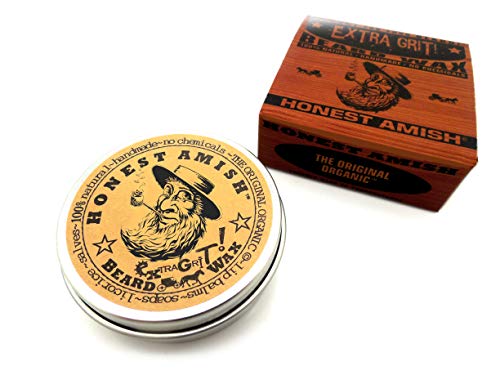 Extra Grit Beard Wax - Natural and Organic - Hair Paste and Hair Control Wax - 2 ounce