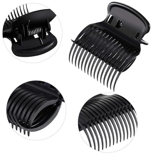 Hot Roller Clips Hair Curler Claw Clips Plastic Hair Rollers for Small, Medium, Large and Jumbo Hair Rollers (24 Packs, Style B)