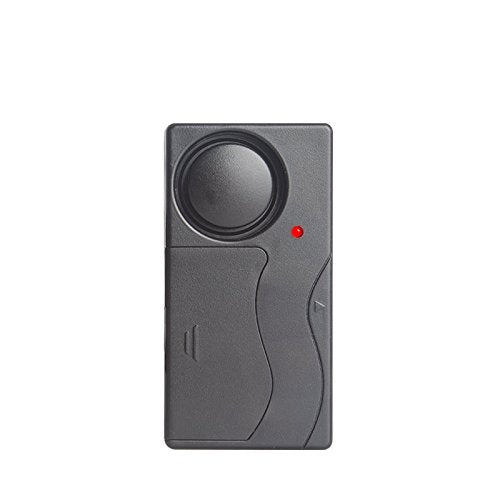Wireless Vibration Alarm, Anti-Theft Burglar Alarm for Bicycle/Bike/Motorcycle/Car/Vehicles/Door/Window, 110db Super Loud (Remote Control Included)