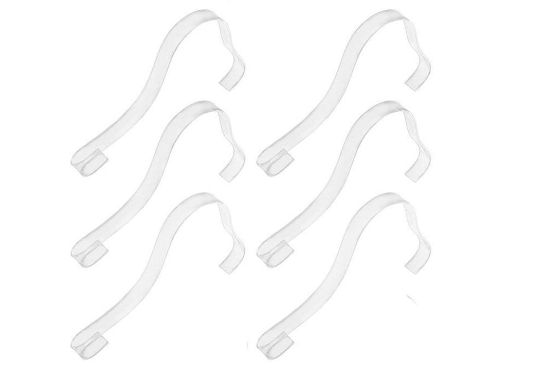 6Pcs/3 Pair Acrylic Sandal Shoe Store Shoe Retail Shop Display Stand Shoe Supports Shaper Forms Inserts,Clear