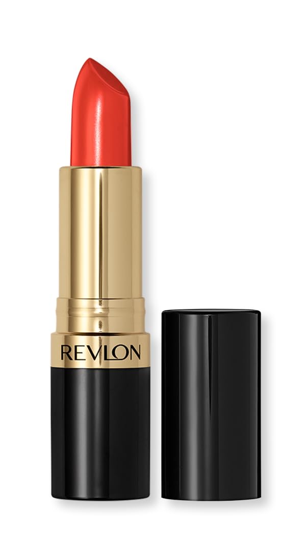 Revlon Super Lustrous Lipstick, Creme, Kiss Me Coral, 0.15 Ounce