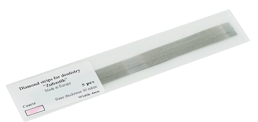 Dental Abrasive Strips Finishing Polishing 4mm Coarse 5pcs