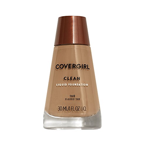 Clean Makeup Foundation Classic Tan 160, 1 oz (packaging may vary)