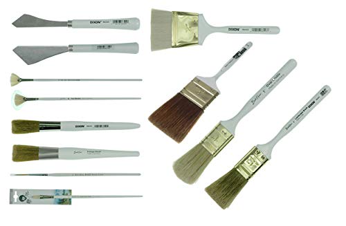- Landscape Brush Set, Oil Based Painting Tools, 12 pieces