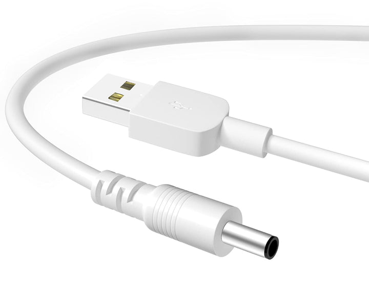 Replacement Charger Cord for Compatible with Luna Series Facial Cleanser,USB Charger Cable Compatible with Foreo Luna, Luna2,Luna Mini,Luna Mini 2,ISSA Series E-Toothbrush USB DC Charging Cable Wire