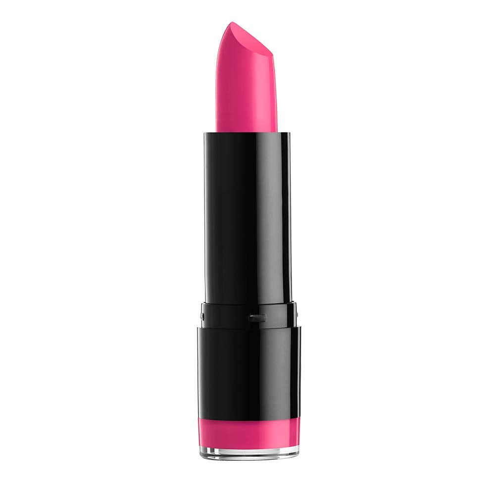 Round Case Lipstick Lip Cream 571A Hot Pink