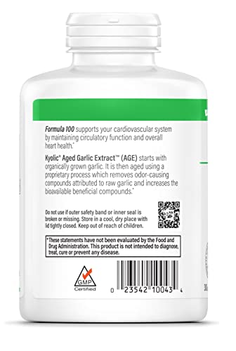 Aged Garlic Extract Formula 100, 300 Capsules