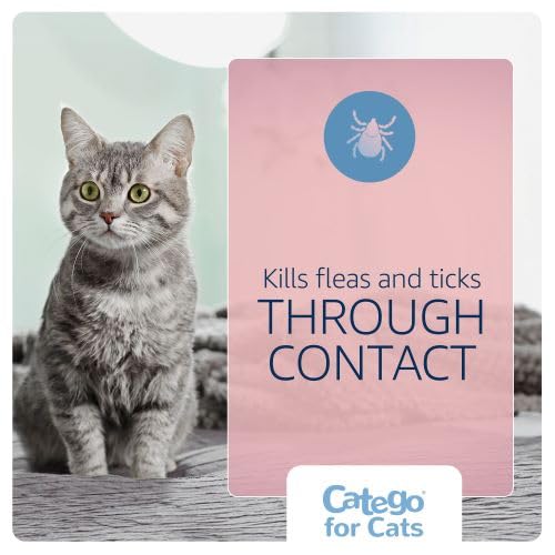 for Cats Flea and Tick Treatment & Prevention (over 1.5 lbs) 3-month supply