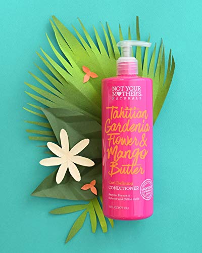 Not Your Mother's Naturals Tahitian Gardenia Flower Butter Curl Defining Conditioner, Basic, Mango, 16 Fl Oz