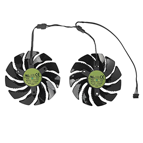 88mm T129215SU PLD09210S12HH Graphics Card Cooling Fans for Gigabyte RTX 1650 1660 1660Ti 2060 2070 Super WINDFORCE OC 6G GPU Cooler (Fan AB)