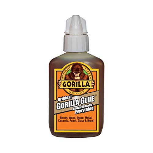 Original Glue, Waterproof Polyurethane Glue, 2 Ounce Bottle, Brown, (Pack of 1)