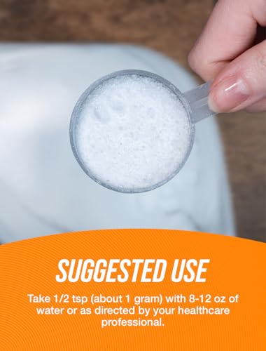 .com BCAA 2:1:1 Powder - Branched Chain Amino Acids, BCAA Supplement, BCAAs Amino Acids Powder - Unflavored & Gluten Free, 1000mg per Serving, 500g (1.1 lbs) (Pack of 1)