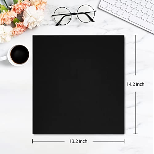 Photo Album for 4x6 1000 Photos Linen Cover Extra Large Capacity Photo Book for Family Wedding Anniversary Baby (Black, 1000 Pockets)
