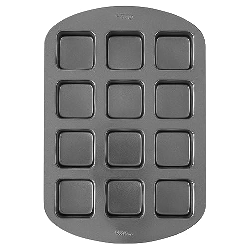 Perfect Results Premium Non-Stick Bar Baking Pan, 12-Cavity, Steel
