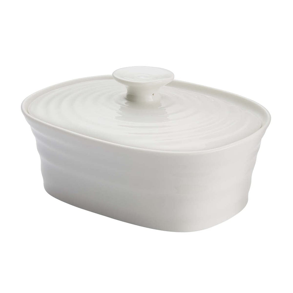 Sophie Conran White Covered Butter Dish